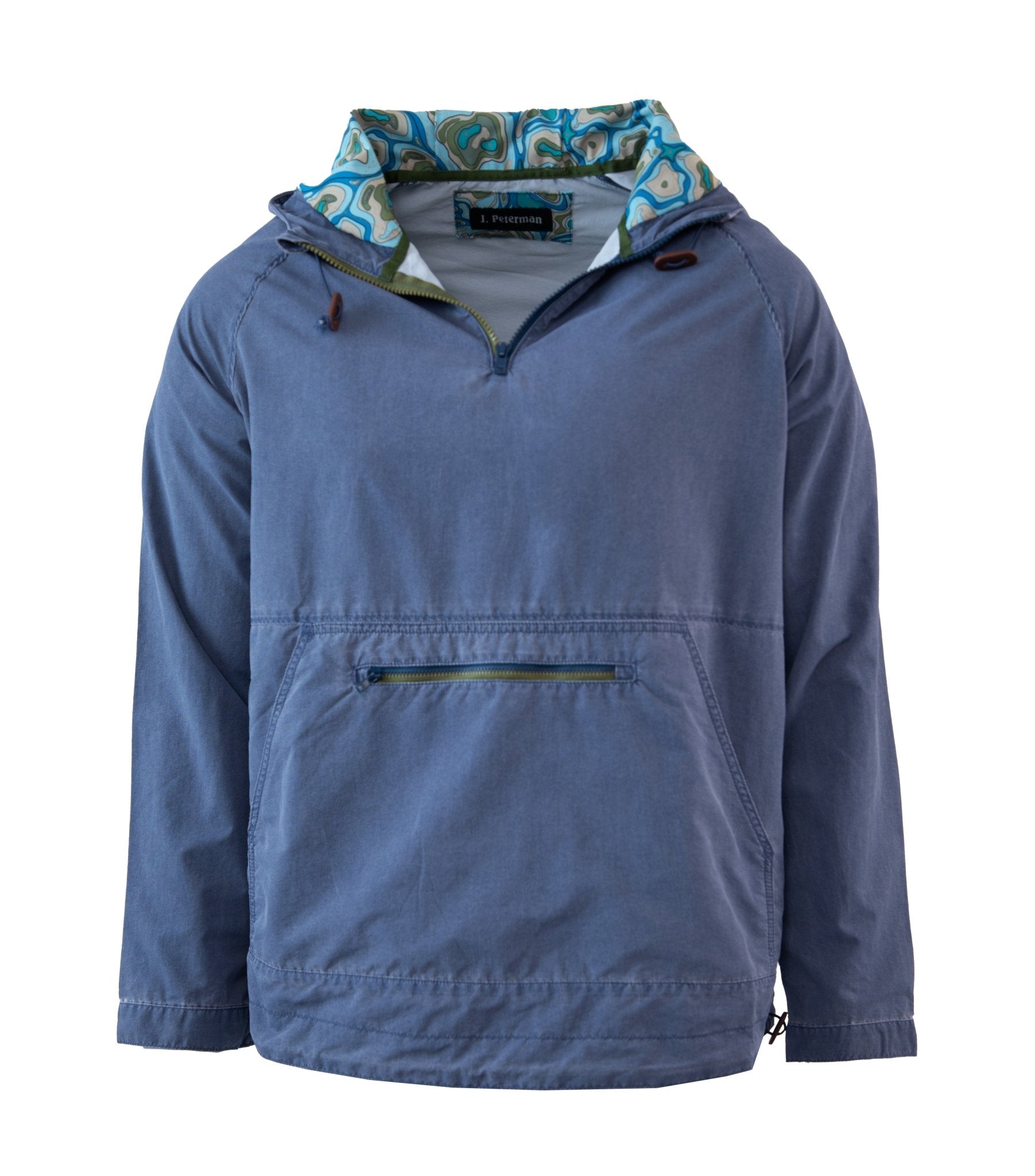 The Pigment Print AnorakFaded Navy