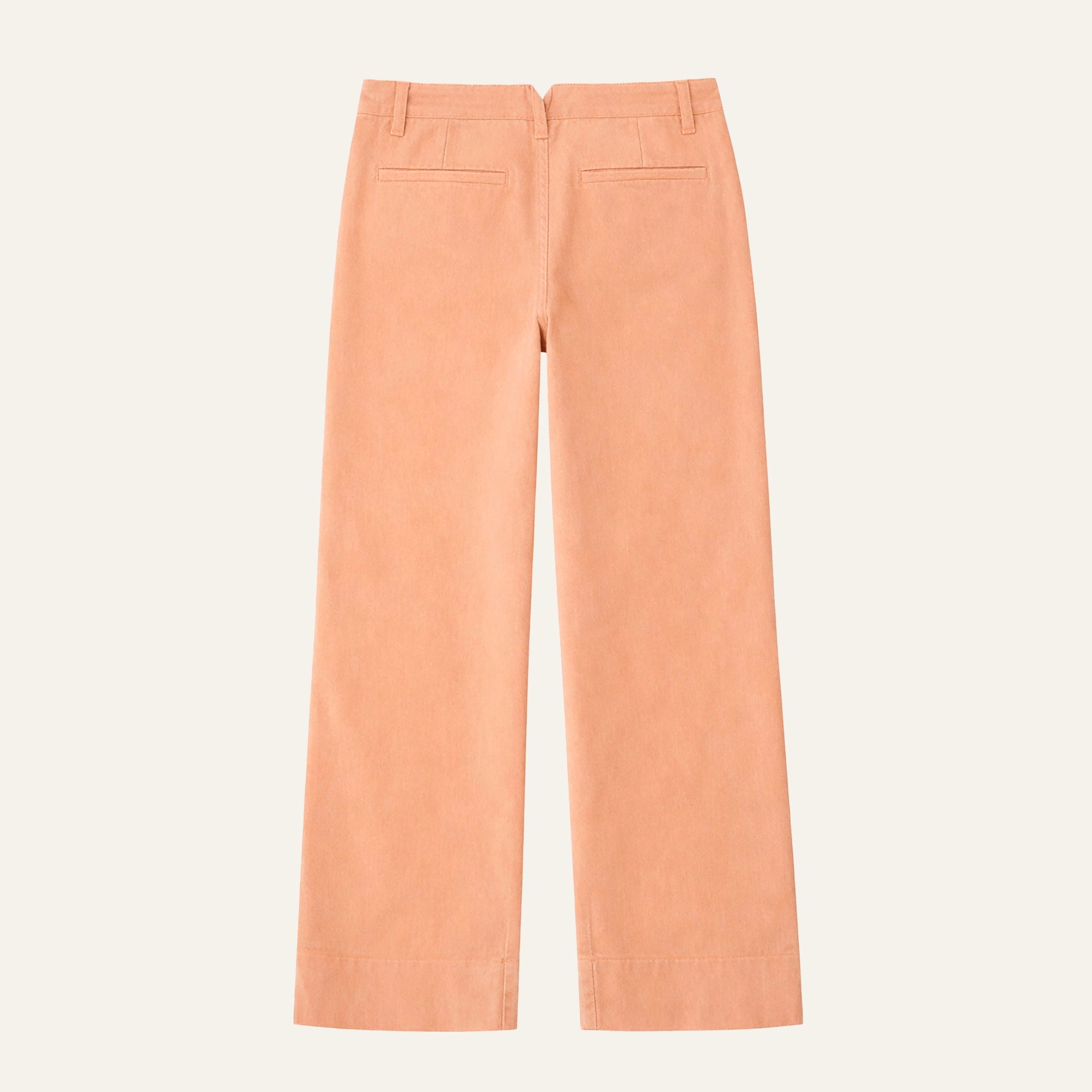 The San Remo Wide Leg Cropped ChinoCantalope