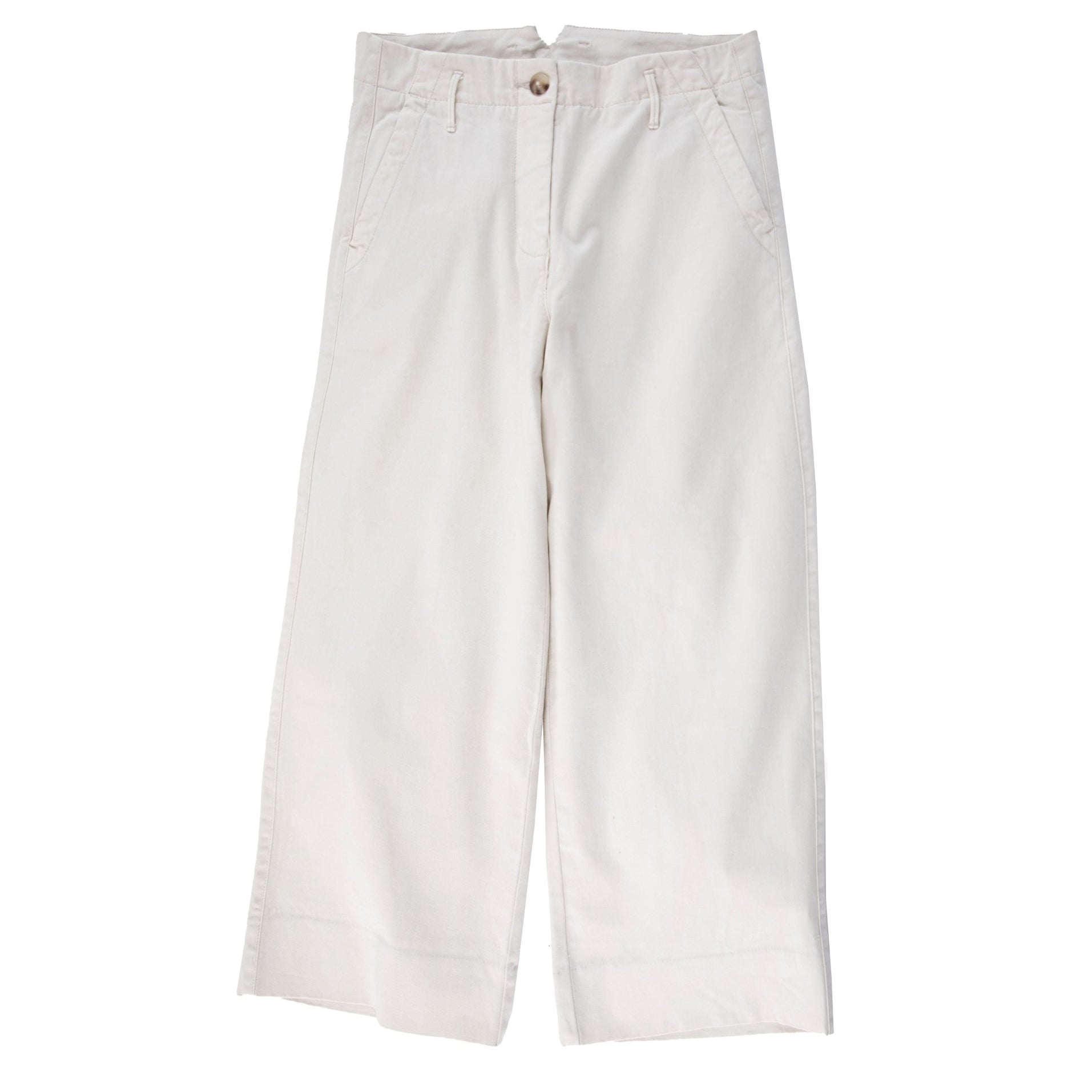 The San Remo Wide Leg Cropped ChinoStone