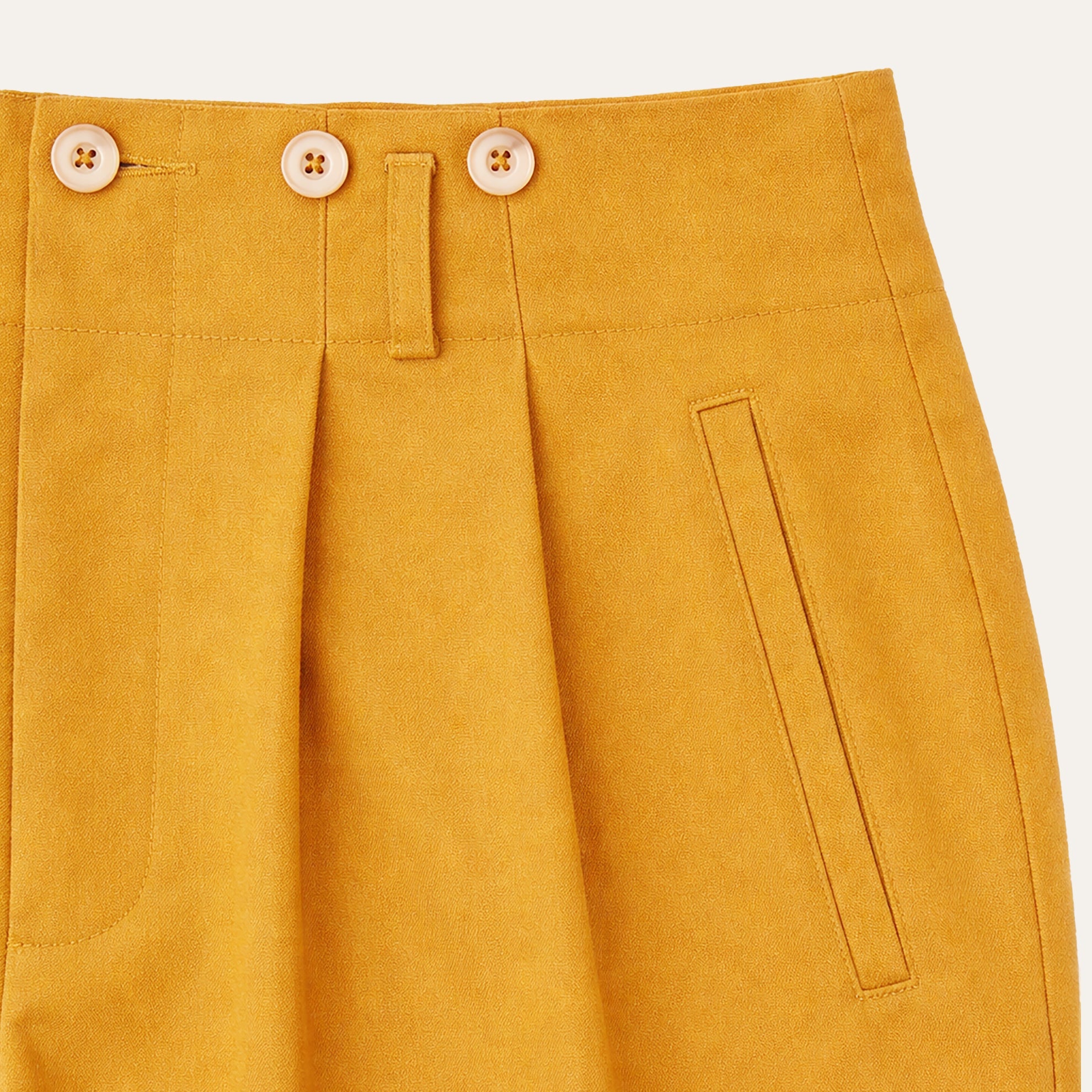 The Silk Twill Glamour PantTobacco