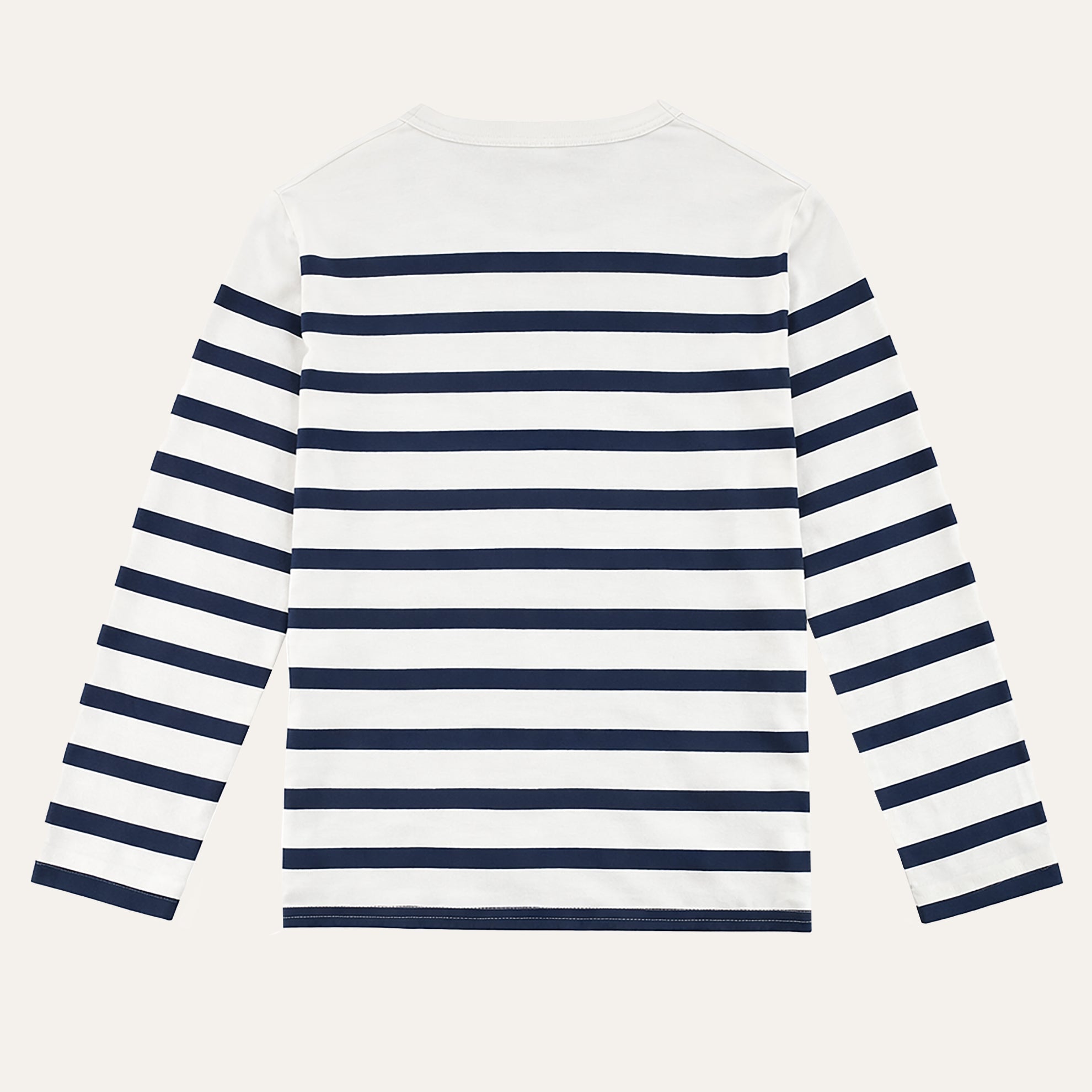 Vallauris ShirtNavy Cream Stripe