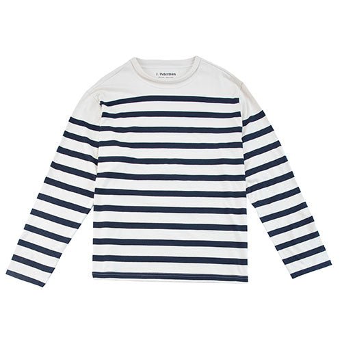 Vallauris ShirtNavy Cream Stripe