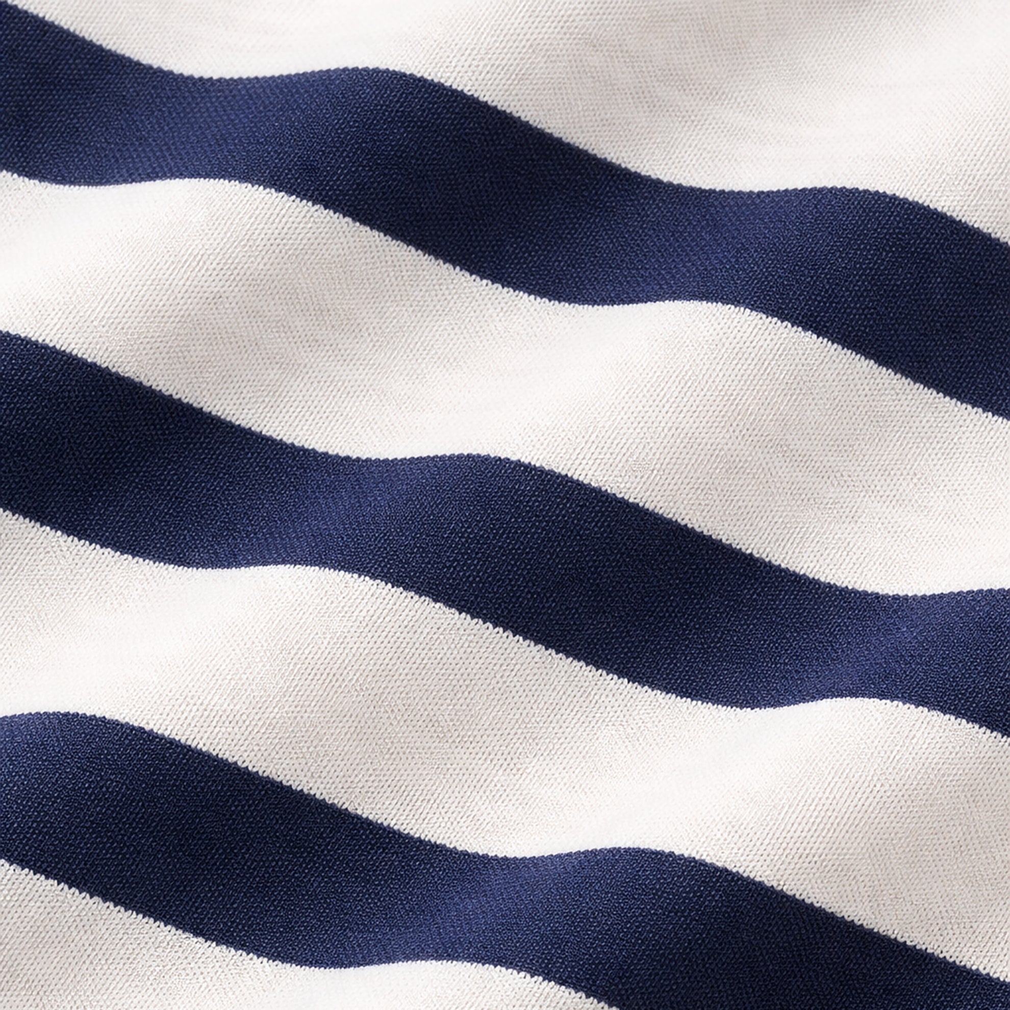 Vallauris ShirtNavy Cream Stripe