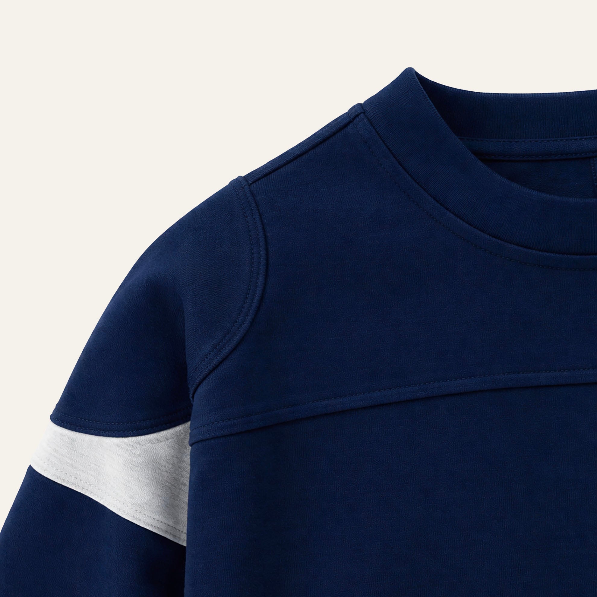 Vintage Football ShirtNavy Heather Grey