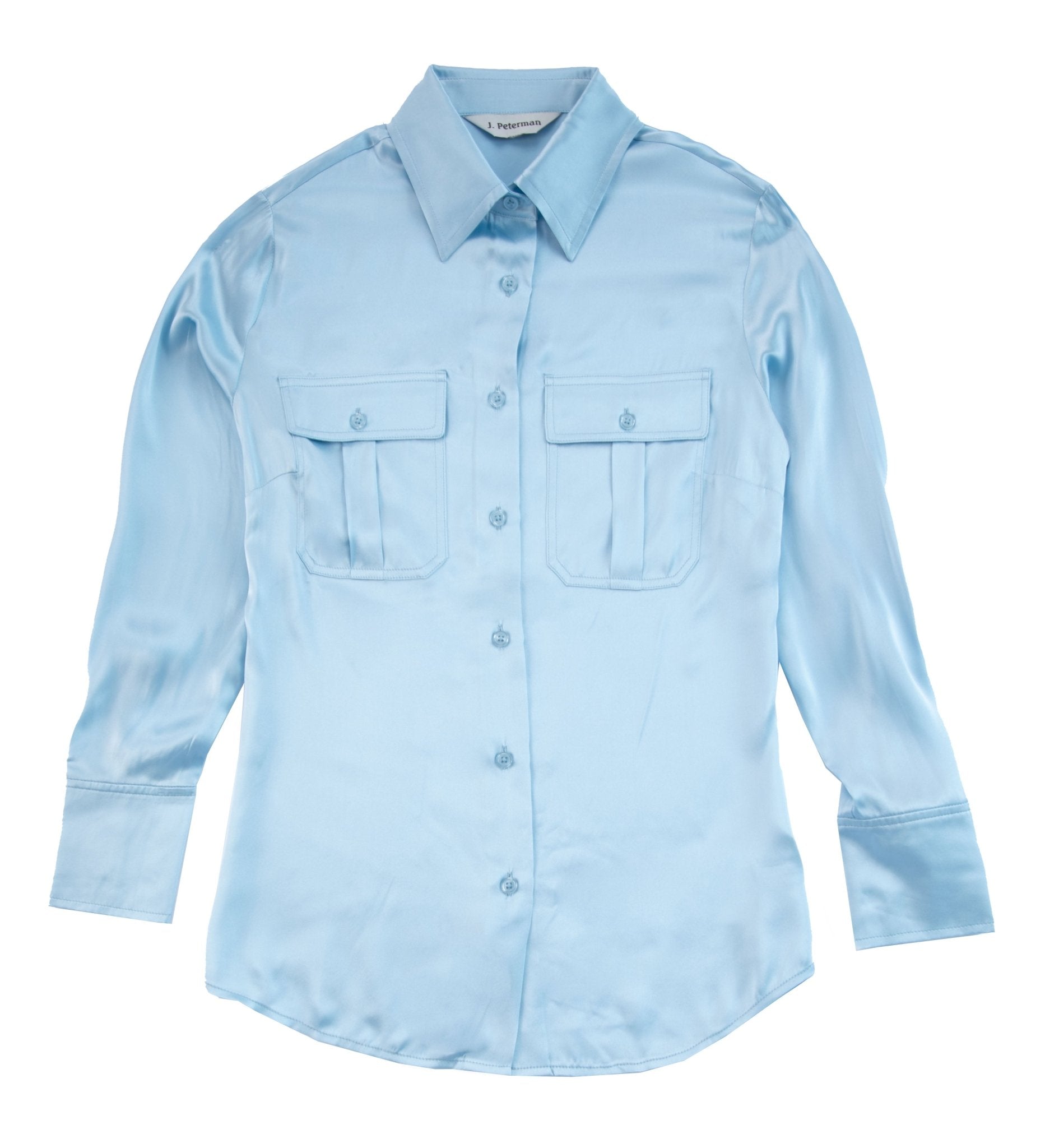 Virginia's Silk Expedition ShirtPowder Blue