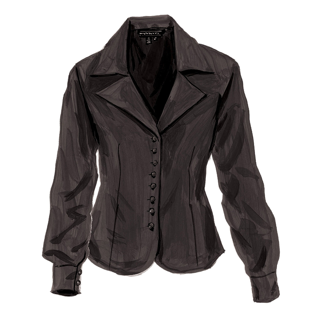 Weskit Blouse The J. Peterman Company