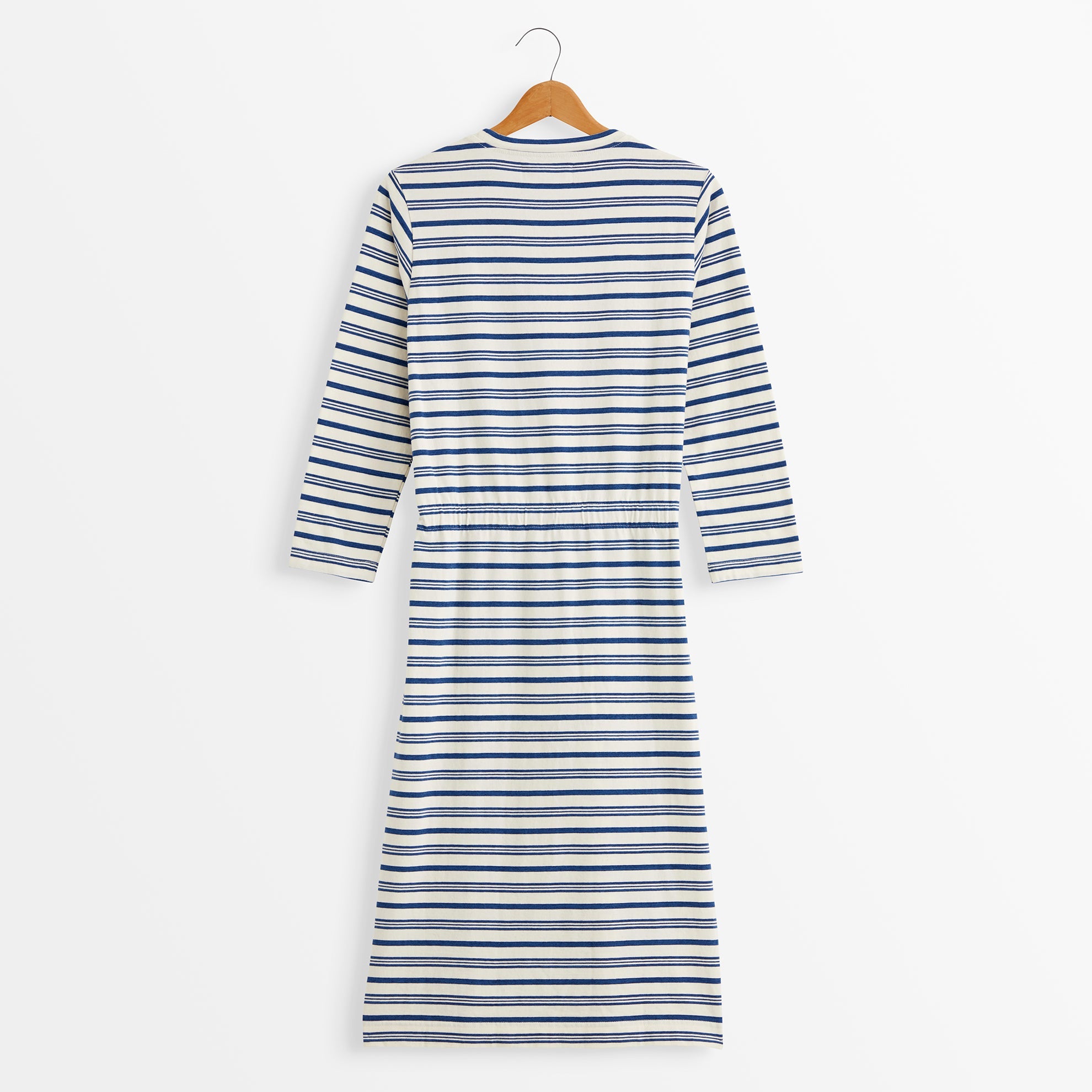 Navy White Stripe