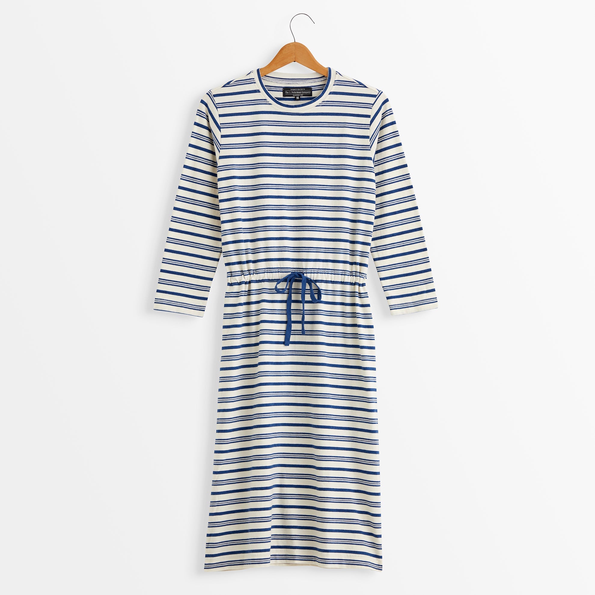 Navy White Stripe