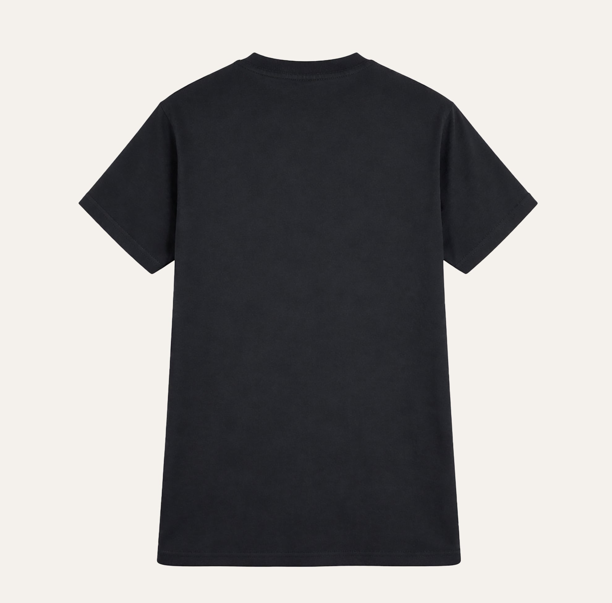 Women's Short Sleeve Vintage T-ShirtBlack