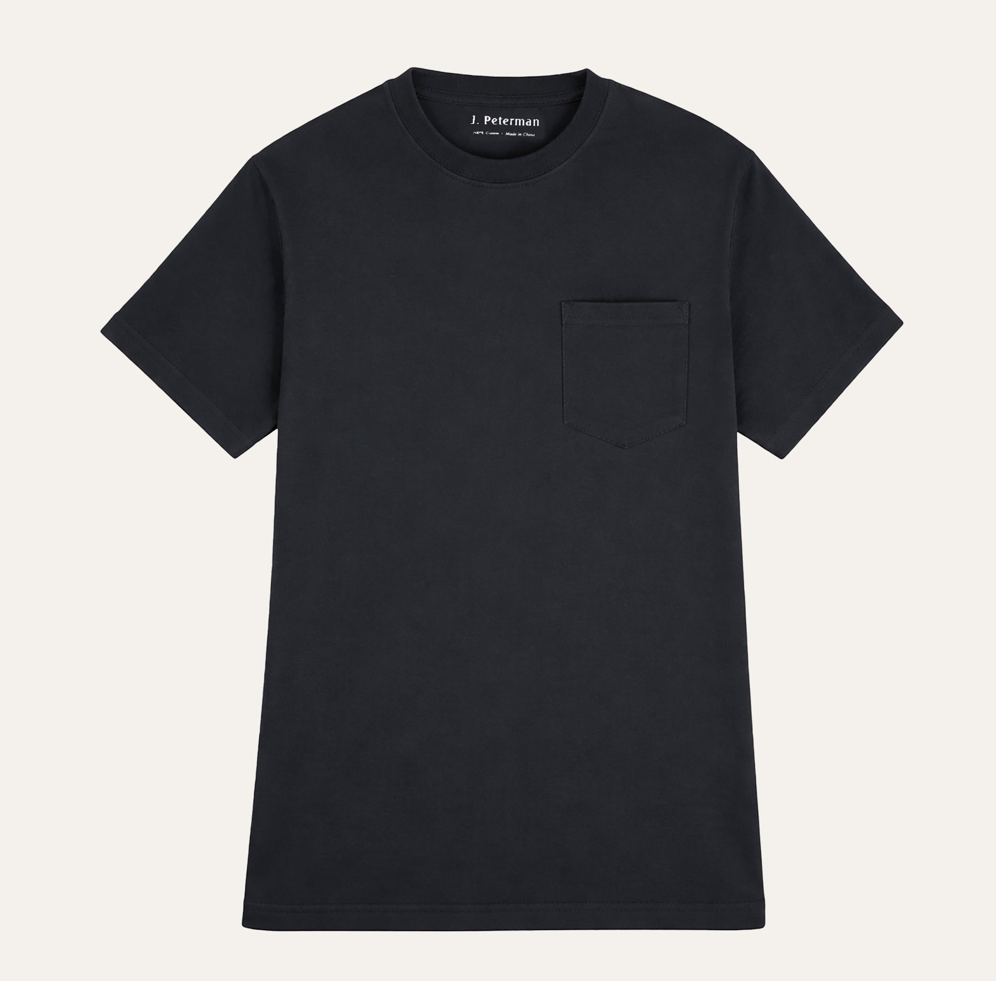 Women's Short Sleeve Vintage T-ShirtBlack