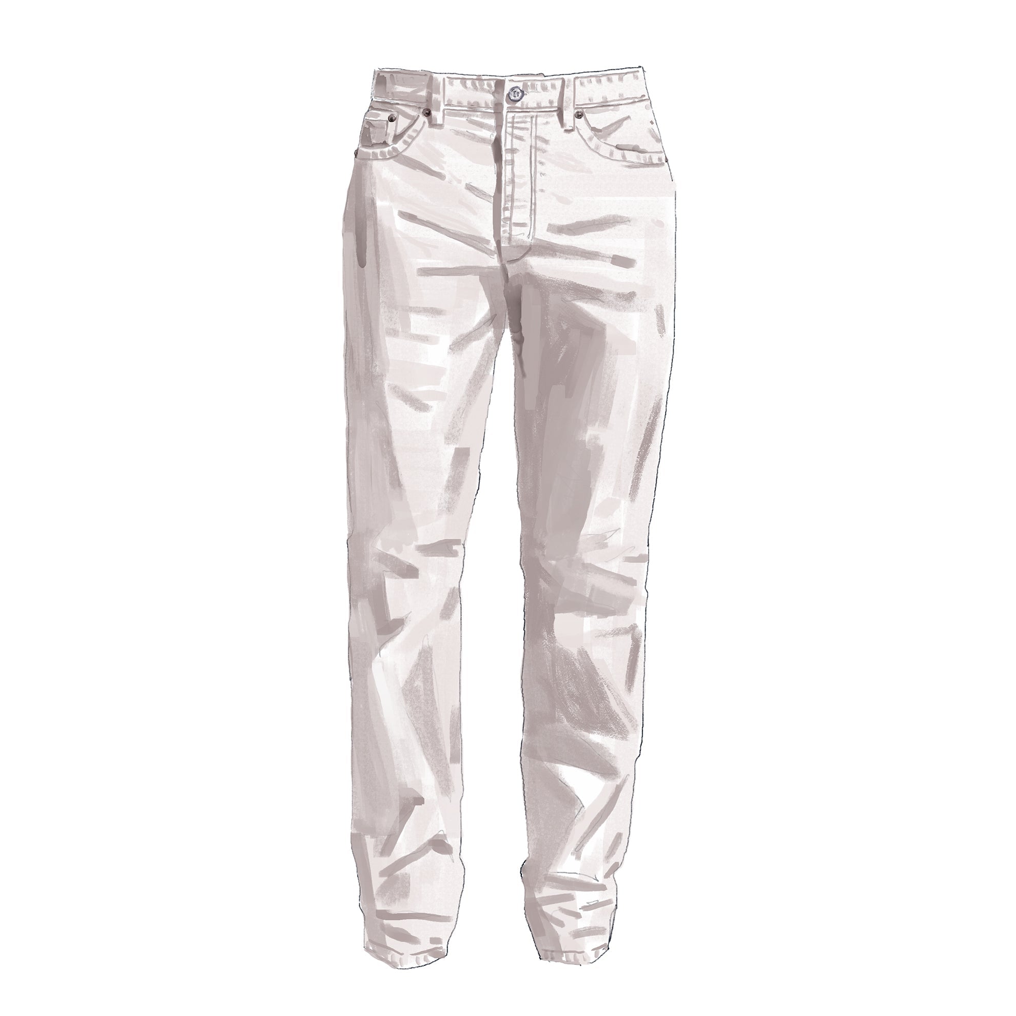 The J. Peterman Denim 5 - PocketWhite