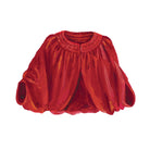 1930s Velvet CapeletRed Dahlia