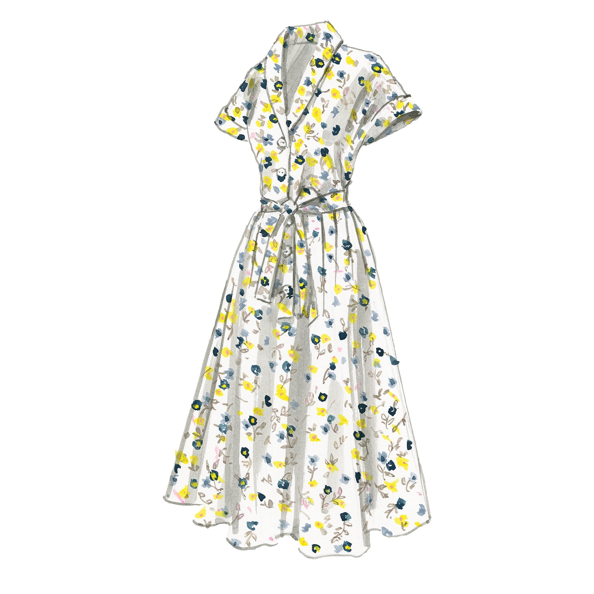 1940s Lake Champlain Dress - The J. Peterman Company