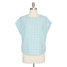 Blue White Gingham