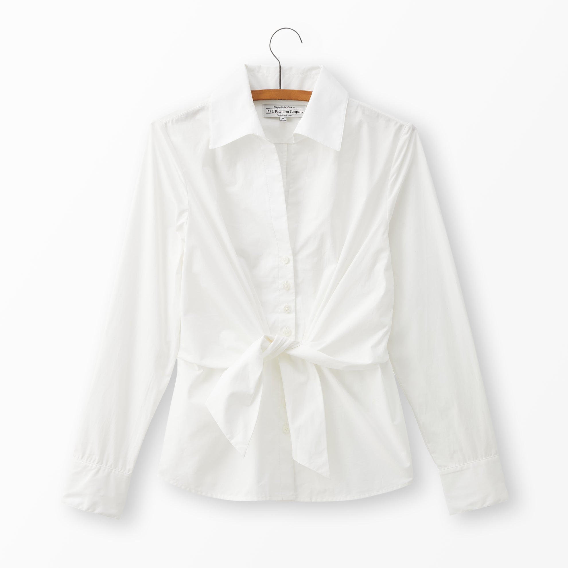 1953 Tie-Front Blouse – The J. Peterman Company