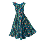 1959 Party DressBlue Floral