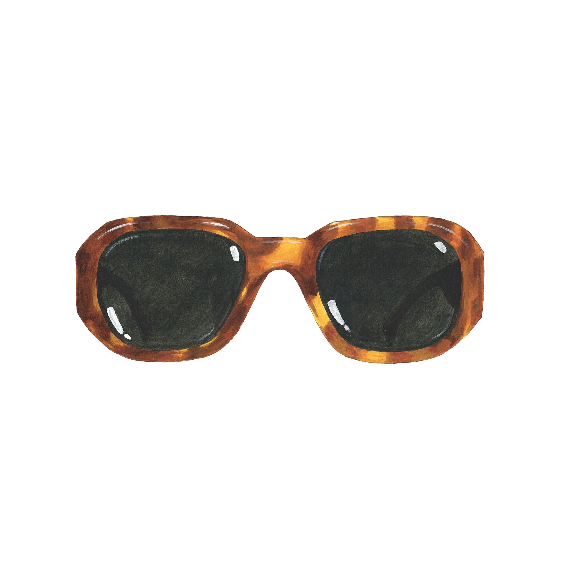 60s Retro Tortoise Sunglasses - The J. Peterman Company