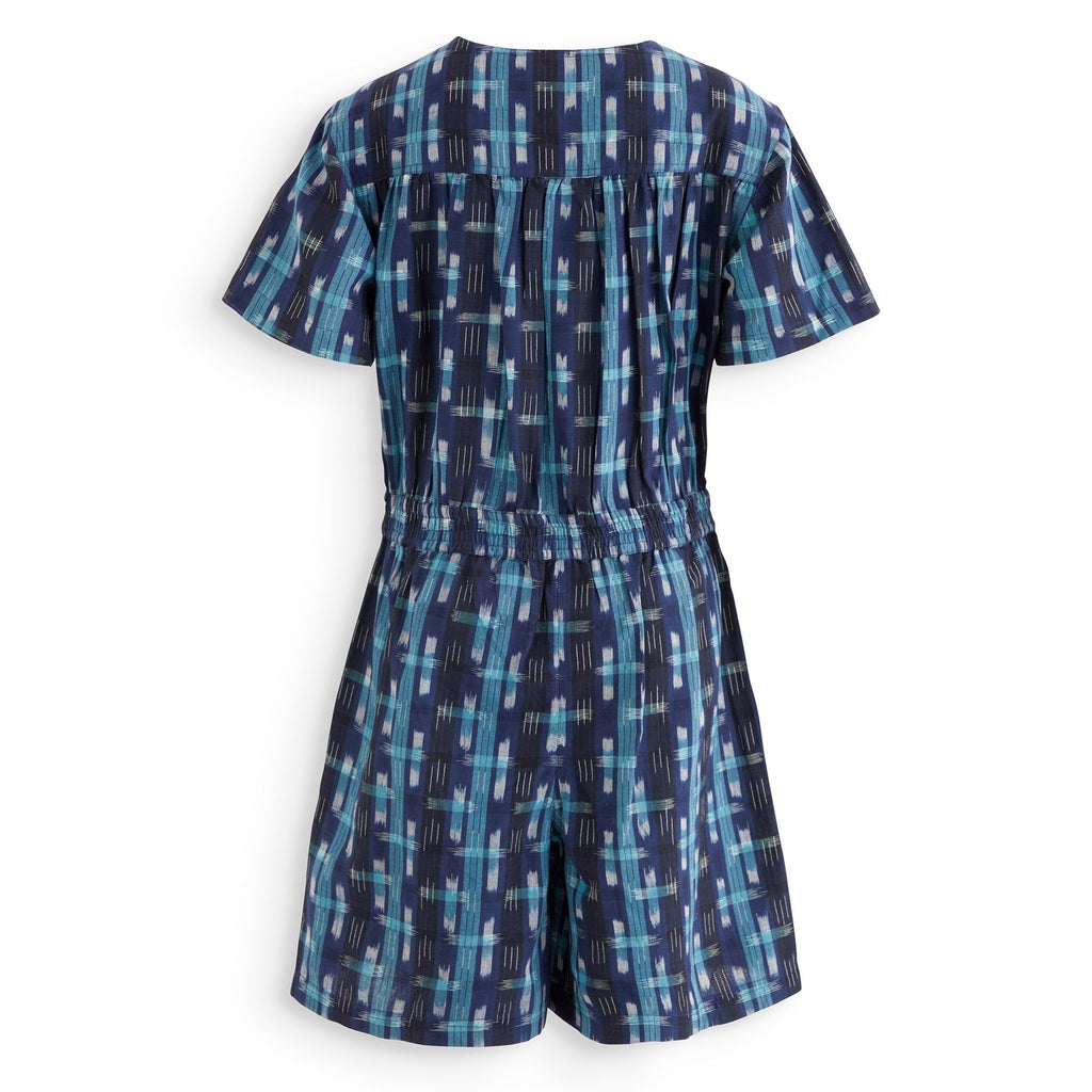 Blue Ikat