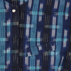 Blue Ikat