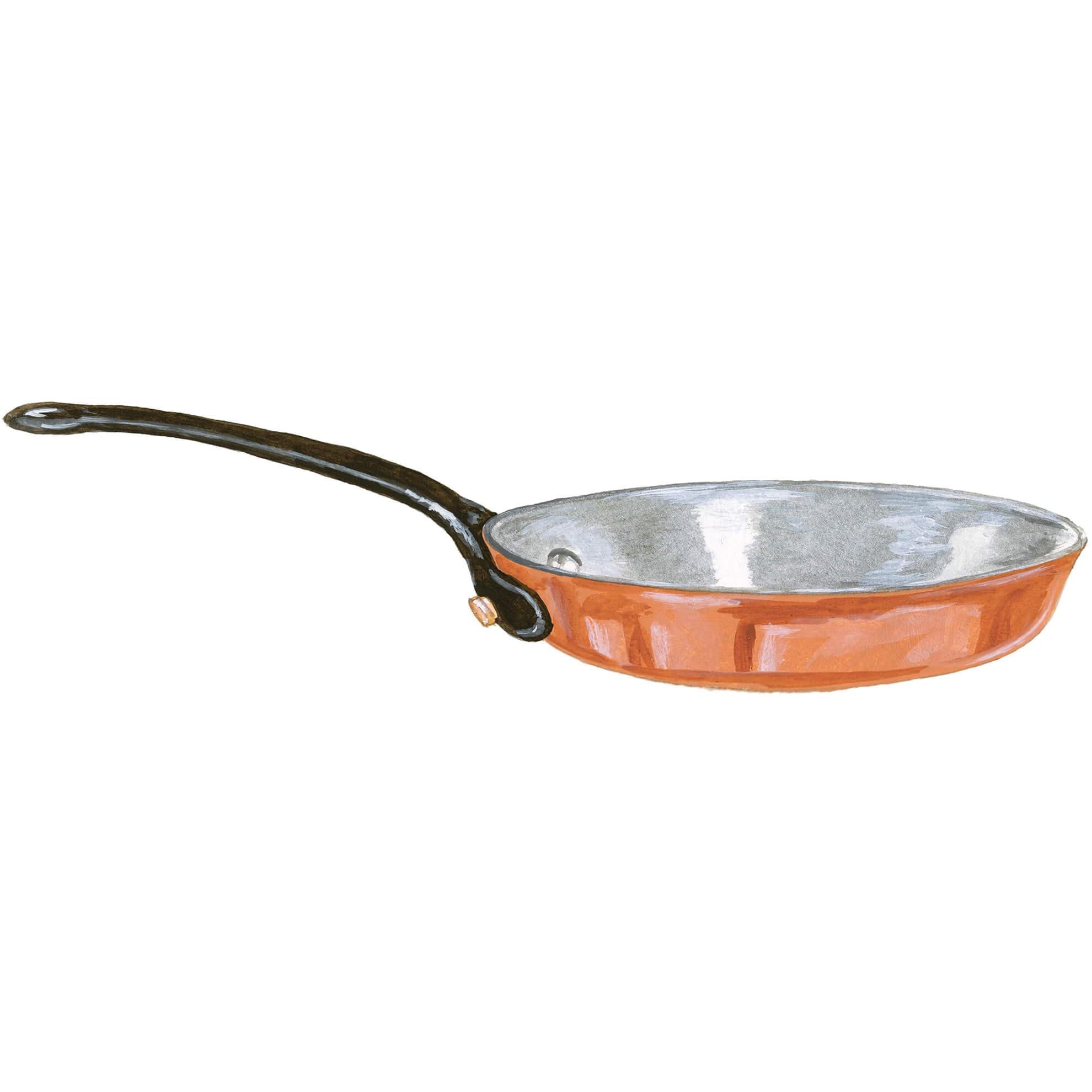 9" Copper Fry Pan