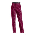 Velvet Tuxedo TrousersBurgundy