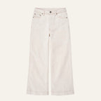 Five Pocket Denim Wide LegsNatural