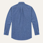 Micro Houndstooth Flannel ShirtNavy