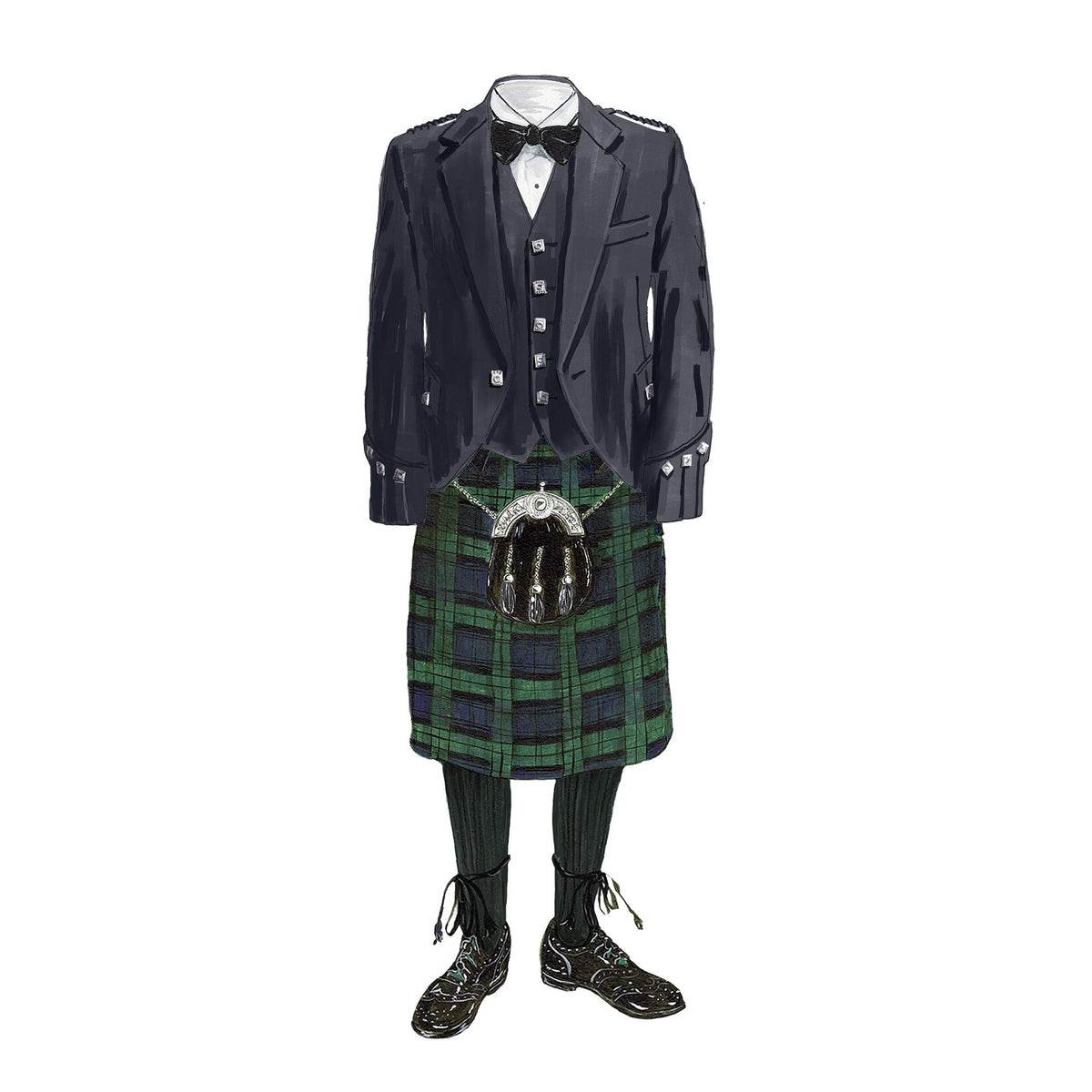 Scottish WeskitBlack
