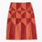Greenwich Village Suede Patchwork Skirt