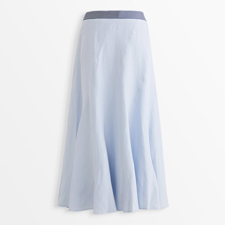 1930's Silk Linen Gore Skirt