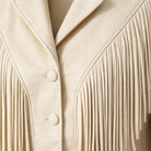 Absaroka Fringe Leather JacketIvory