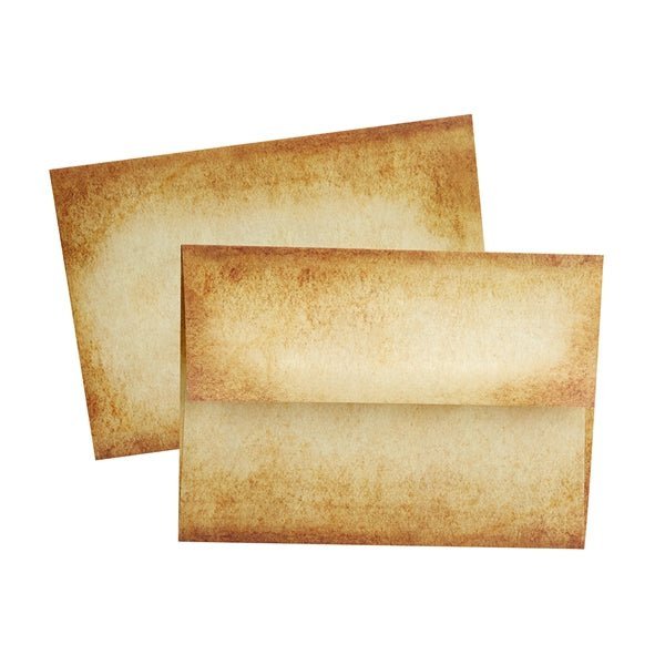 Aged Parchment Envelopes - A6 size - 10/Pk