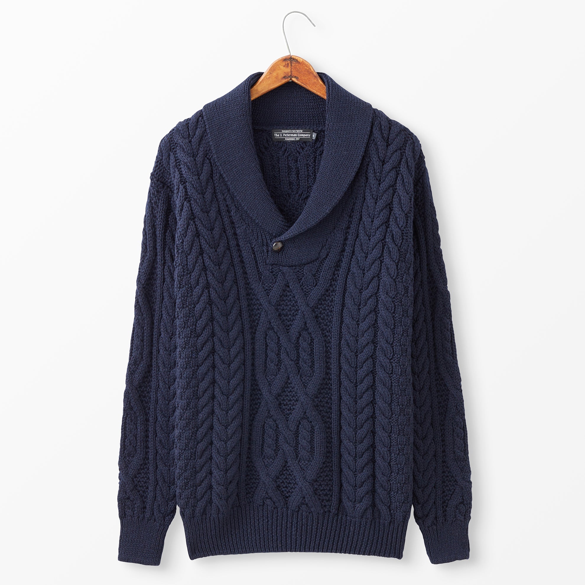 J. Peterman Pure Wool sold Pullover Sweater