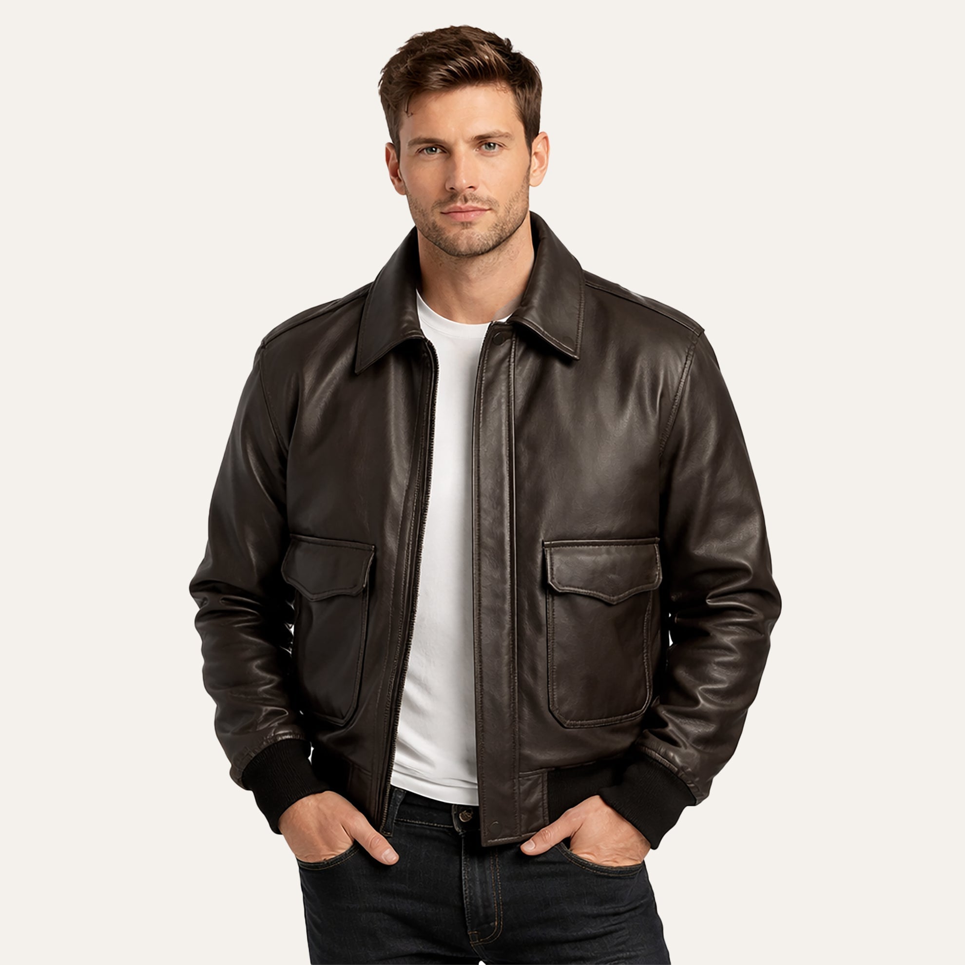 Authentic Flight JacketSeal Brown