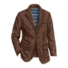 Back East Herringbone BlazerBrown