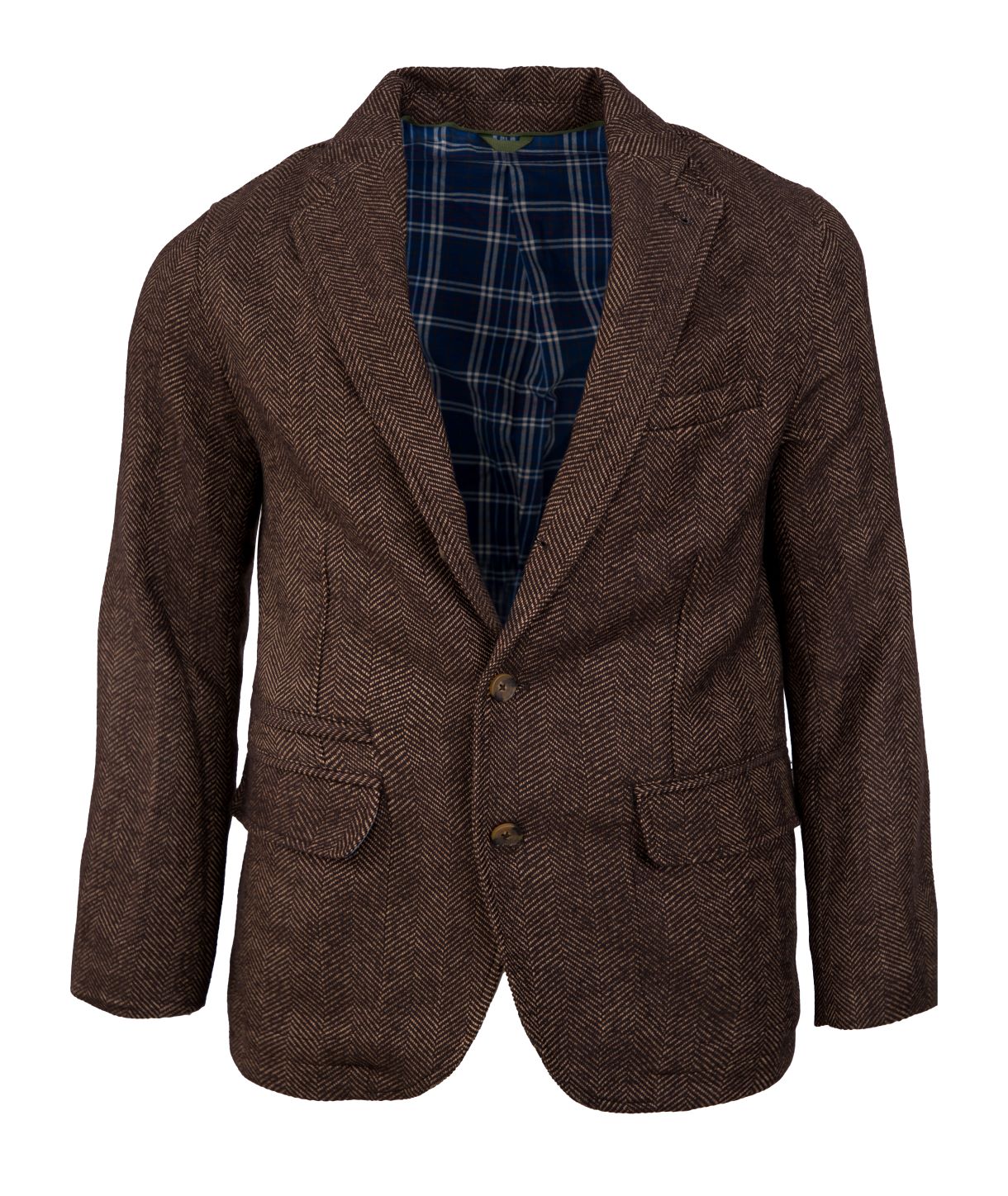 Back East Herringbone BlazerBrown