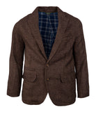 Back East Herringbone BlazerBrown