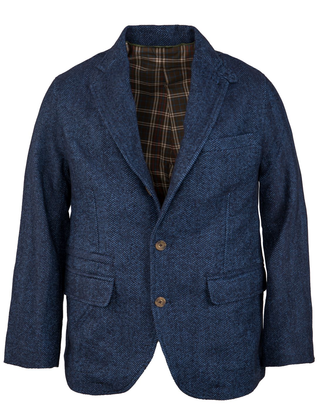 Back East Herringbone BlazerIndigo