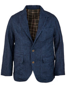 Back East Herringbone BlazerIndigo