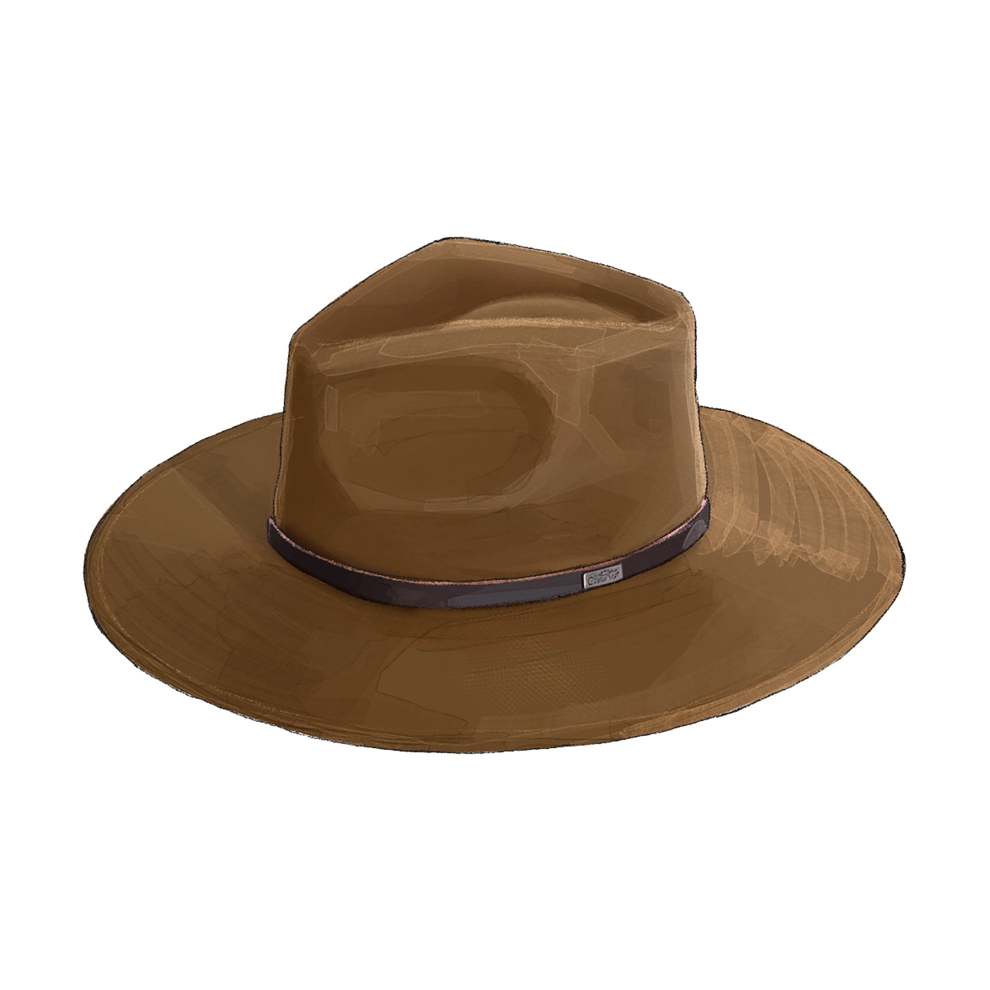 Banjo Paterson Australian Wool HatBrown