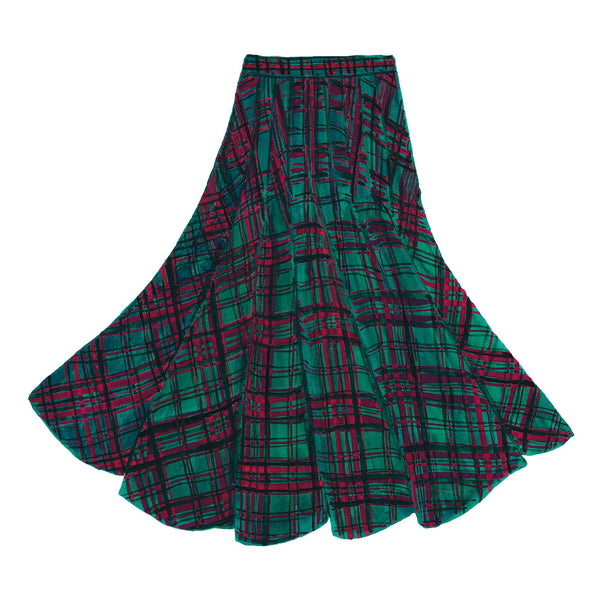 beautiful-geometry-skirt-green