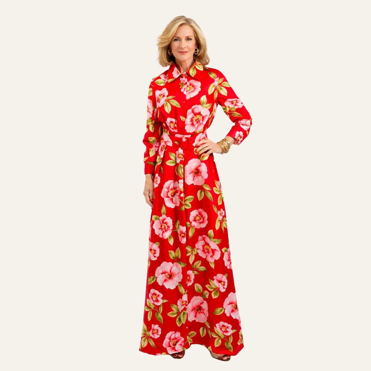 Beguiling Silk Gown - The J. Peterman Company