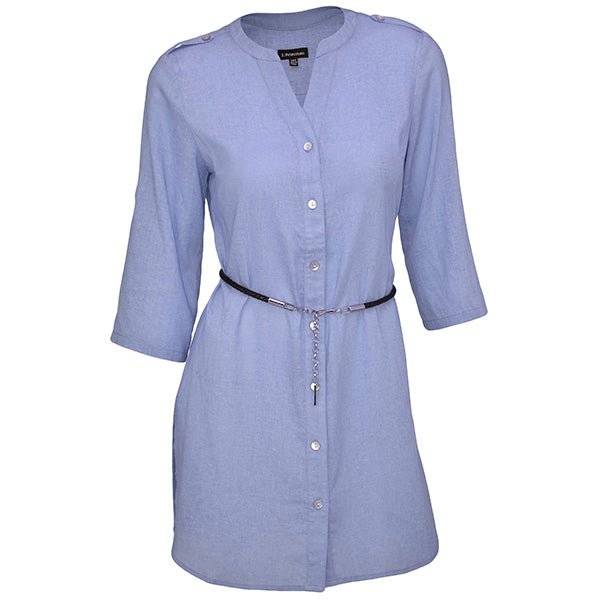 Belted TunicBlue Chambray