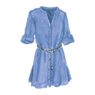 Belted TunicBlue Chambray