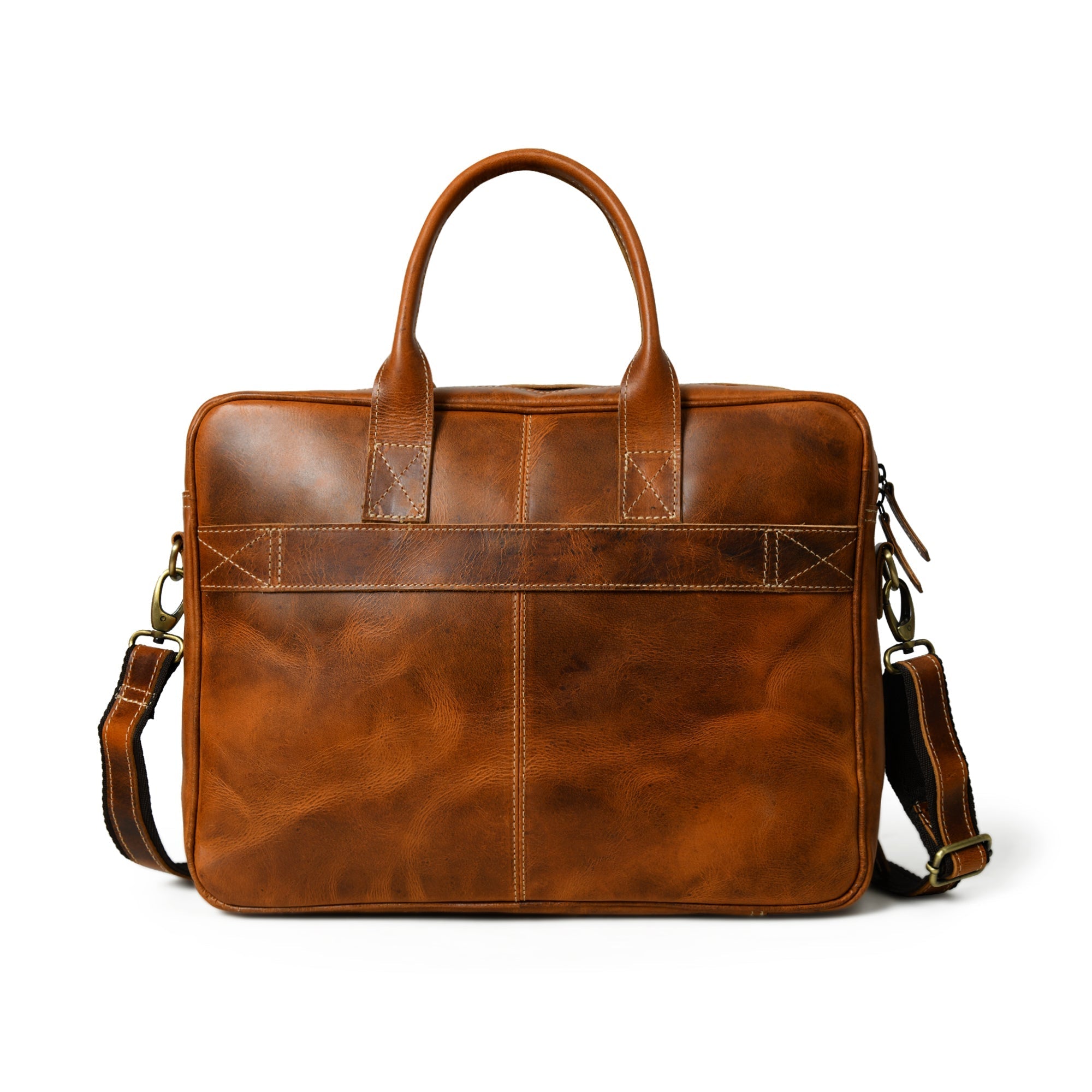 Bison Elite Office Briefcase - The J. Peterman Company