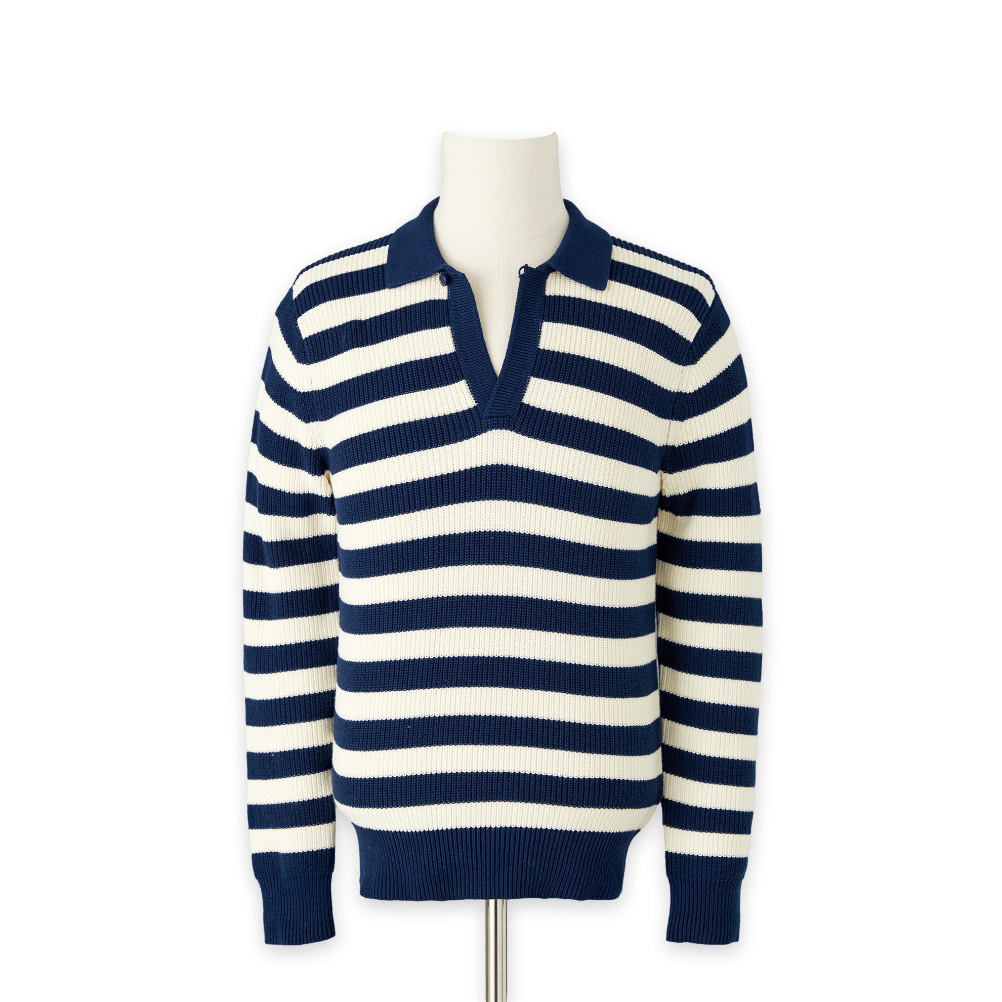 Navy breton jumper best sale