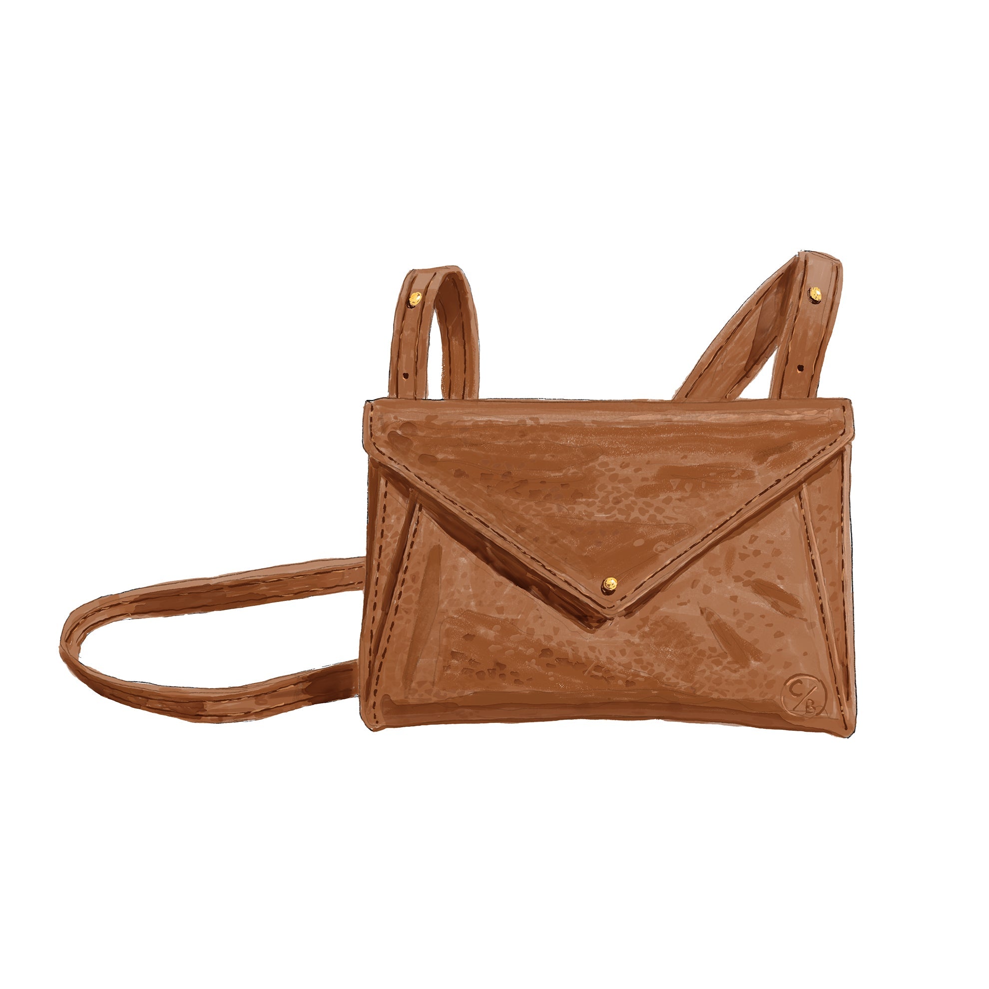 Brimfield Leather Crossbody BagMaple