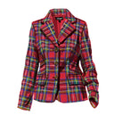 British Tartan BlazerRed Tartan