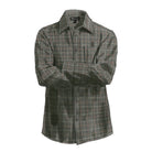 British Tattersall ShirtCream Olive Check