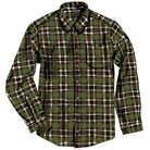 Brushed Flannel ShirtGreen Plaid